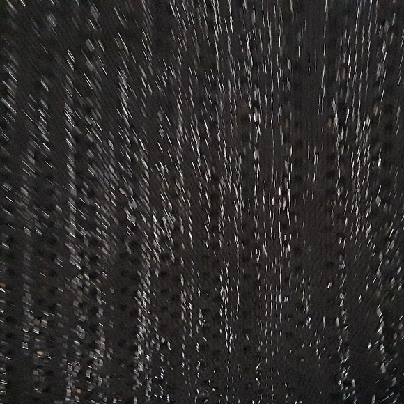 Needleworks Avenue Design Black/Silver Short Sleeve Button Front Cardiga… - Picture 7 of 7